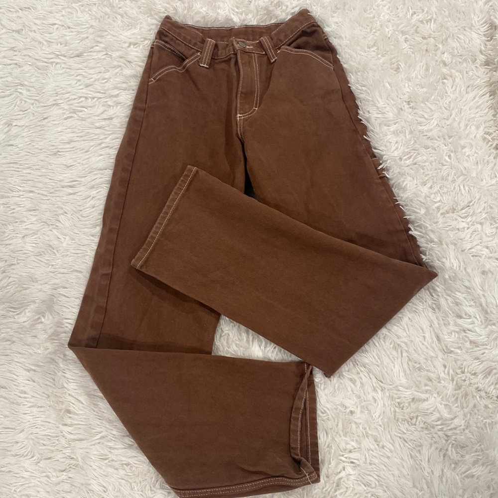 J.Galt Brown carpenter pants 25-26